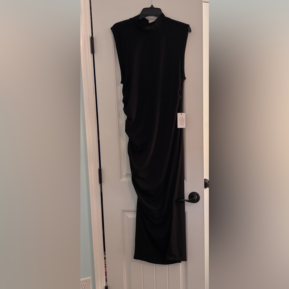 Eloquii Long Black Elegant Dress